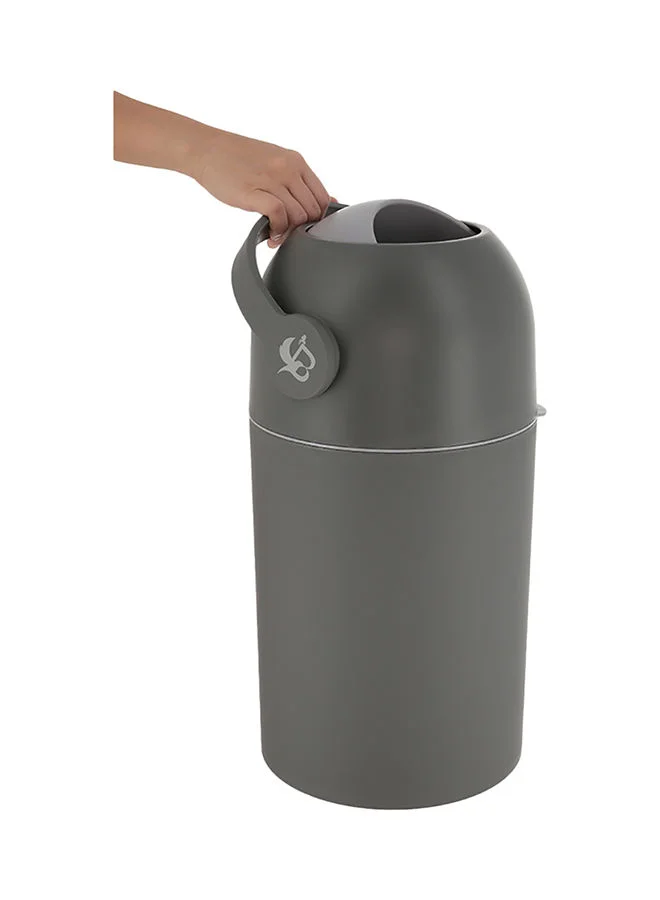 بامبل آند بيرد Diaper Pail Nappy Disposal Binanthracite Odorless Easy Refillno Preset Bag Size