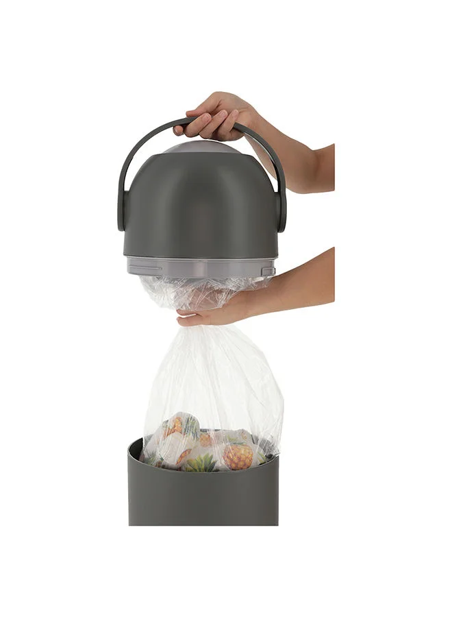 بامبل آند بيرد Diaper Pail Nappy Disposal Binanthracite Odorless Easy Refillno Preset Bag Size