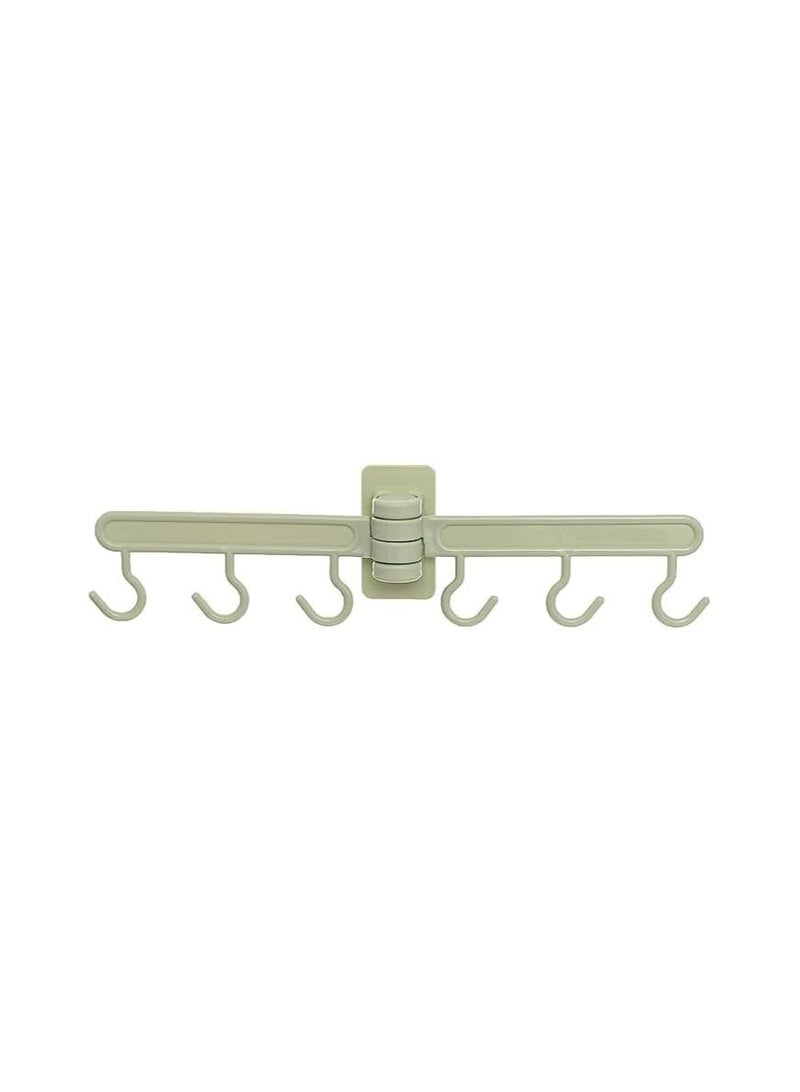 Spaceshoop Mini Plastic Hanger with 6 Hooks - Image 1