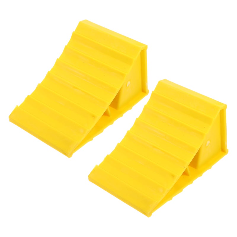 4 pcs Heavy Duty Wheel Chock Wheel Chocks Trailer Blocks Travel Trailer Accessories - Image 2