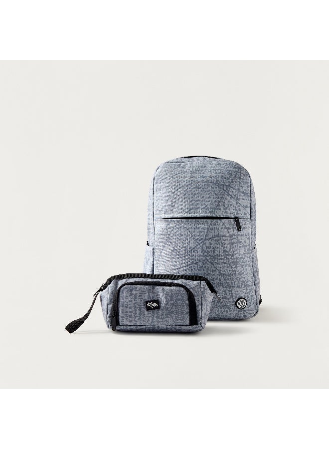 KAOS Pouch - Individual - 2 Cmprt - Solid (Pu) Grey \ 12X22X9.5 - Image 5