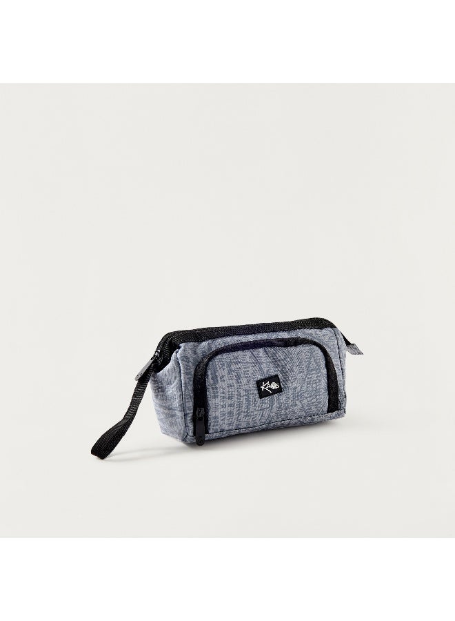 KAOS Pouch - Individual - 2 Cmprt - Solid (Pu) Grey \ 12X22X9.5 - Image 2