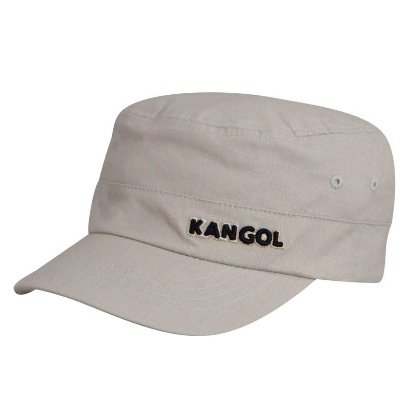 KANGOL قبعة الجيش من كانغول ريبستوب رمادية، صغيرة-متوسطة - Image 2