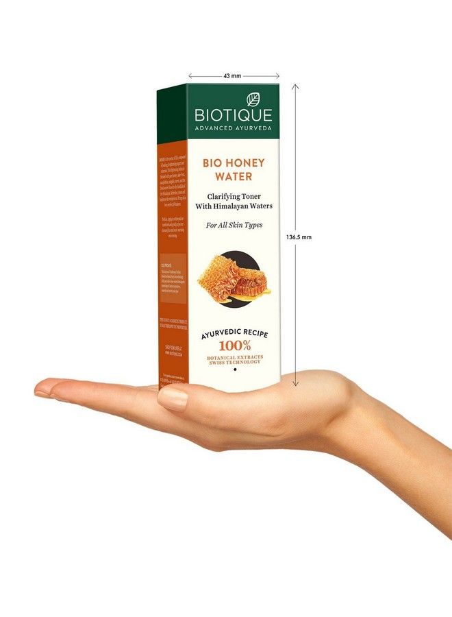 Biotique Bio Honey Water Clarifying Toner 120Ml And Bio Seaweed Revitalizing Anti Fatigue Eye Gel 15G (Pack Of 2) - Image 5