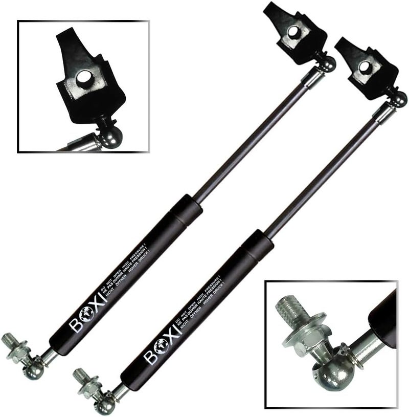 BOXI 2pcs Front Hood Lift Supports Struts Shocks Gas Struts Shocks Springs Supports Fit for Lexus SC430 2000-2010 Base Convertible 2-Door Hood | Replaces PM1001 5344029125 5345029095 Sand resistant - Image 2