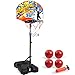 JOYIN Indoor Kids Basketball Hoop with Stand Toddler Basketball Goal Adjustable Height 28ft62ft Portable Mini Outdoor Toys for Boys Girls Age 3 4 5 6 7 8 Inside Outside Sport Games for Fun - Image 3
