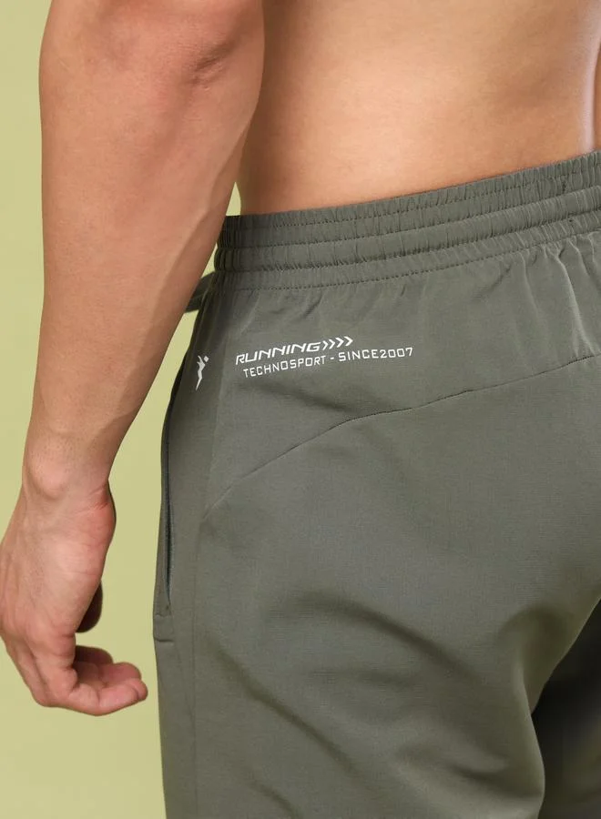 Technosport Technosport Solid Trackpants with Drawstring