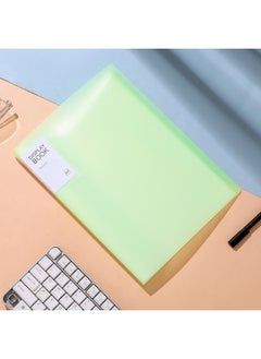 xozgdovg a4 Data Book Transparent Multi-layer Loose-leaf Folder pp Student Certificate Test Paper Storage Book File Pregnancy Test Score Folder  - Image 2