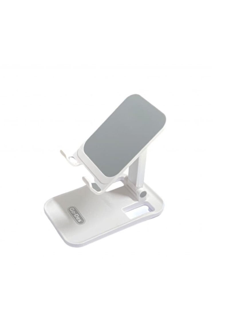 Go-Des GD-HD707 Desktop Lazy Bracket  Phone Holder White - Image 3