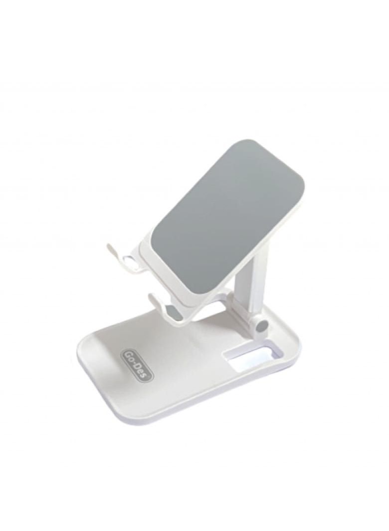 Go-Des GD-HD707 Desktop Lazy Bracket  Phone Holder White - Image 1