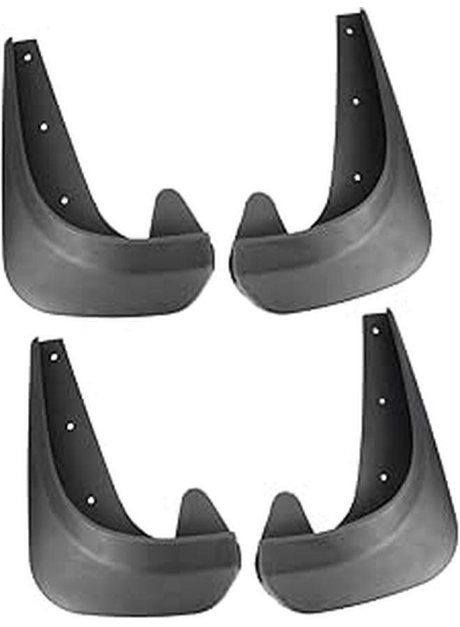 4Pcs Car Mud Flaps Mudguards Easy to Install Strong Material for SUV Truck Wheels - Image 1