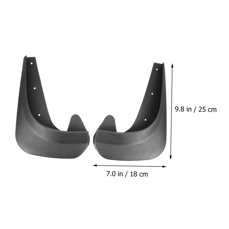 4Pcs Car Mud Flaps Mudguards Easy to Install Strong Material for SUV Truck Wheels - Image 5