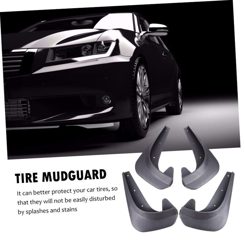 4Pcs Car Mud Flaps Mudguards Easy to Install Strong Material for SUV Truck Wheels - Image 3