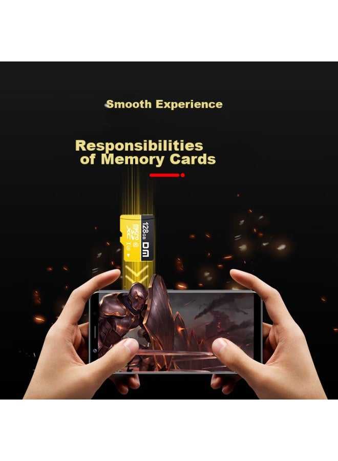 Dm Daimai 128gb Tf Memory Card, Yellow Card, C10, High-speed Memory Card For Mobile Phones, Dash Cams, And Surveillance Cameras - Image 3