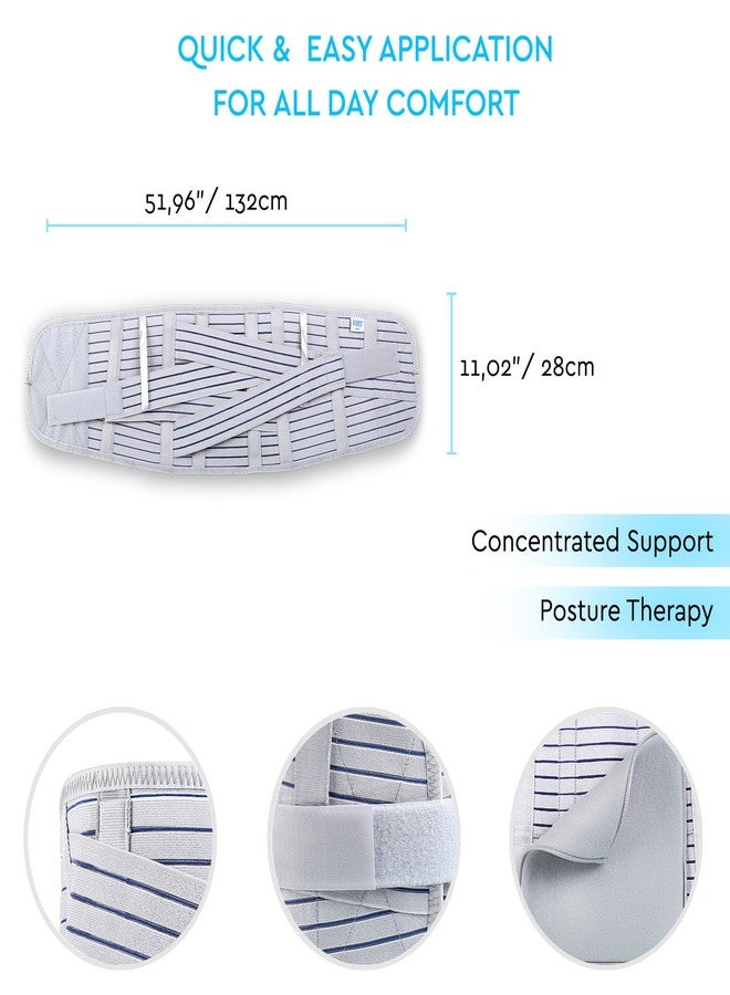 Soles Lumbar Back Brace Lumbosacral Back Support - Adjustable, Breathable Corset - Unisex- Reduces Back Pain, Supports Core Strength - Comfortable DesiLumbar Back Brace - Image 4