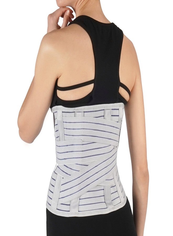 Soles Lumbar Back Brace Lumbosacral Back Support - Adjustable, Breathable Corset - Unisex- Reduces Back Pain, Supports Core Strength - Comfortable DesiLumbar Back Brace - Image 2