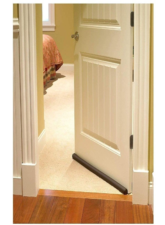 TECHNOVIBES Radiant Sound and Dust Proof Twin Under Door Draft Fabric Guard | Gap Sealer - Stops 36 Inch Pack of 3 - Image 1