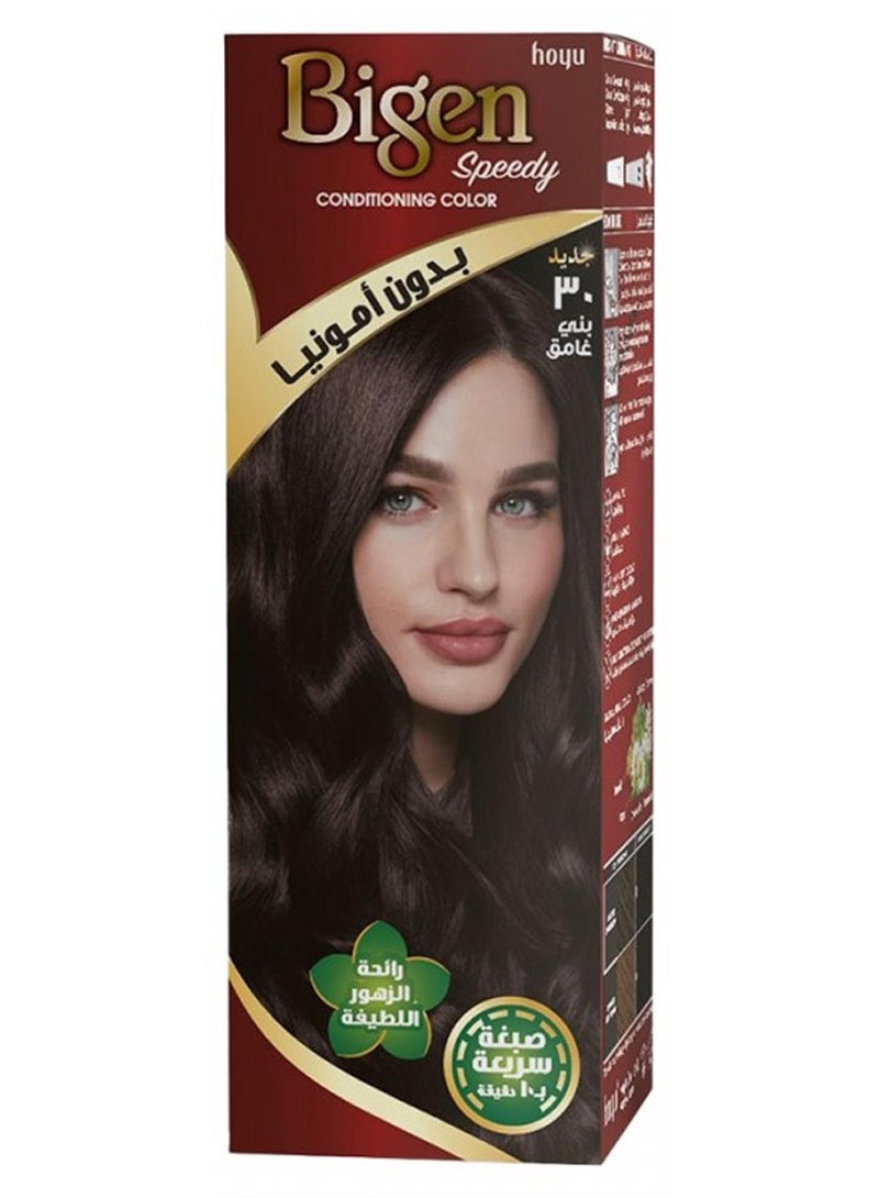 بيجن صبغة شعر بدون امونيا بني غامق، 30