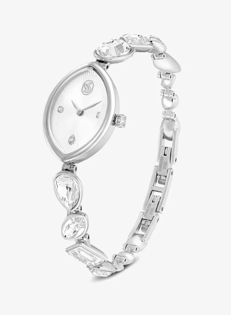 SWAROVSKI Gema Stainless Steel Silver Dial Analog Watch