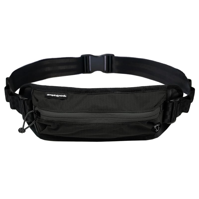 Amphipod FKT Minimalist Trail Belt Lightweight Breathable Trail Road Running Waist Pack Storage Belt for Men Women BlackOnyx - Image 2