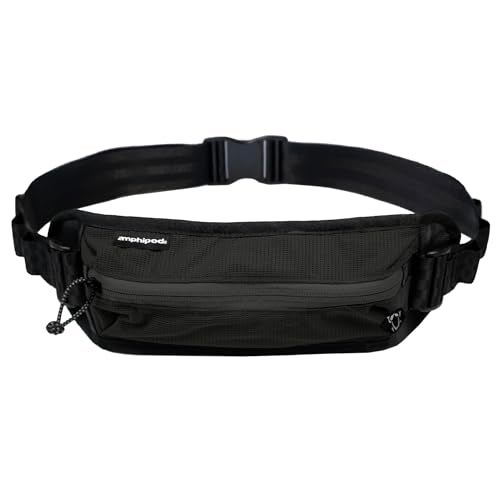 Amphipod FKT Minimalist Trail Belt Lightweight Breathable Trail Road Running Waist Pack Storage Belt for Men Women BlackOnyx - Image 1
