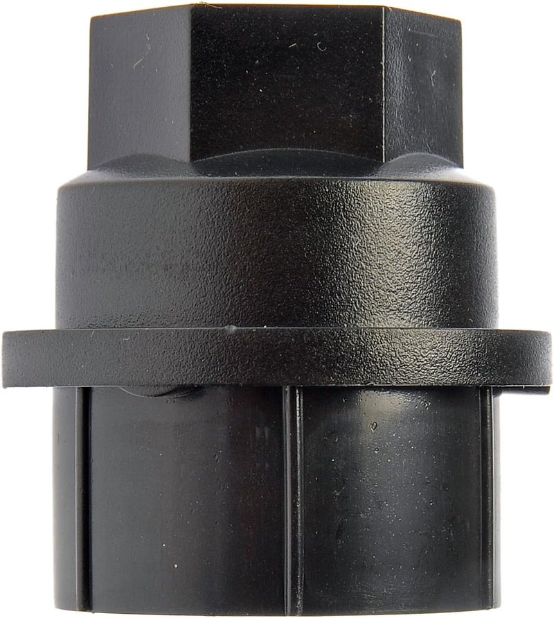 Dorman Wheel Nut Cover M27-2.0 - Black, 4 Pack - Image 3