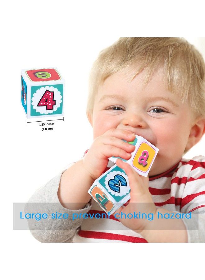 PLAY Abc Building Blocks For Toddlers 1 3 28Pcs Plastic Baby Alphabet Letters Number Stacking Blocks Preschool Learning Educational Montessori Sensory Toys Gifts For Kids Girls Boys - Image 5