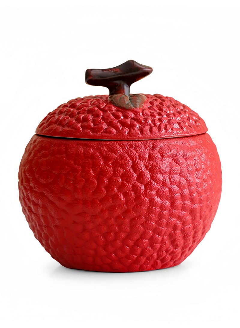 Handmade Lychee Scented Candle - Smokeless Aromatherapy Candle with Sweet Lychee Fragrance | Long-lasting Scent | Luxury Home Decor | Perfect Gift for Bedroom​ - Image 2