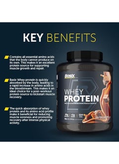 Basix Whey Protein Salted Caramel 5 lb (tub)  - Image 4