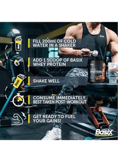 Basix Whey Protein Salted Caramel 5 lb (tub)  - Image 3