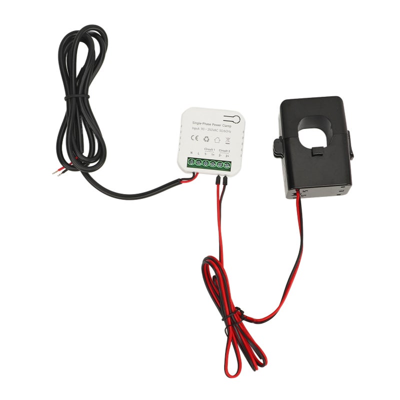 WIFI Smart Energy Meter APP Real Time Power Consumption Monitor with 200A CT Clamp AC90‑250V - Image 1