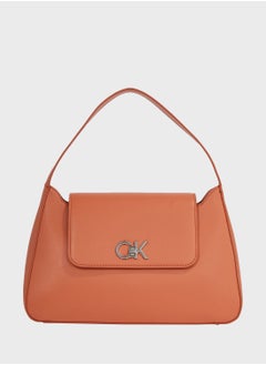 Calvin Klein Lily Saffiano Leather Top Zip Crossbody, Caramel : Buy Online  at Best Price in KSA - Souq is now : Fashion