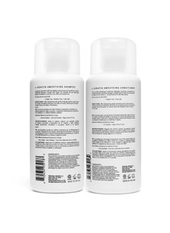 Peter Coppola Peter Coppola a-Keratin Smoothing Shampoo & Conditioner Set - Smooths Thick Coarse Hair - Infused With Argan Oil, Avocado Oil And Hydrolyzed Keratin Transforms Frizz Into Shiny & Healthy Hair (10 oz)  - Image 2