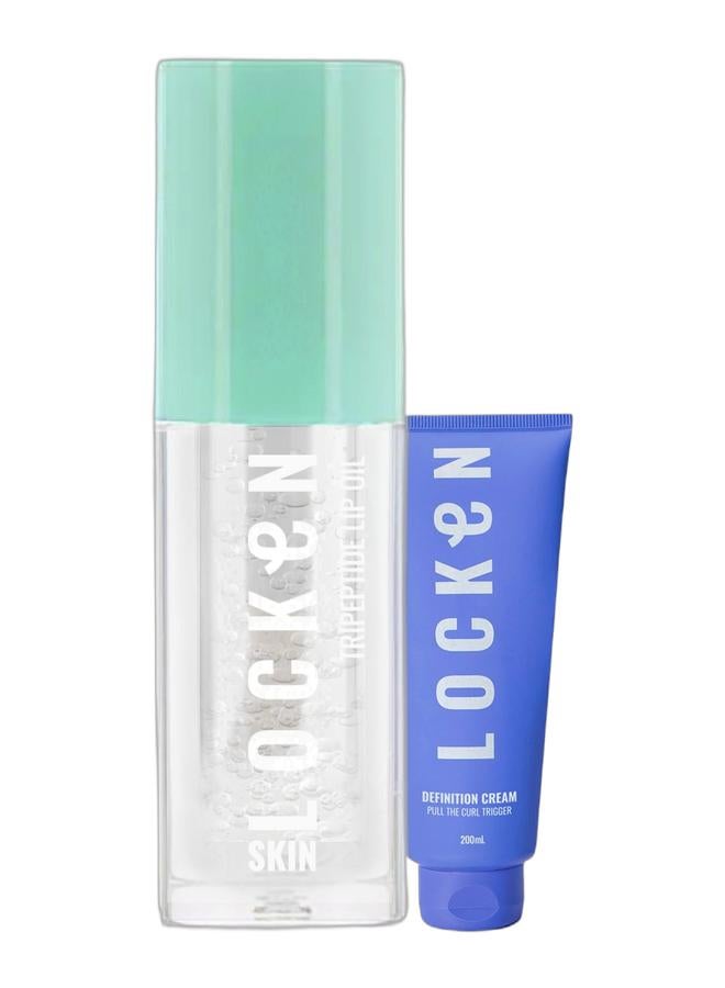 لوكين مجموعة تحديد الشعر و العناية بالشفاه من لوكين - Image 1