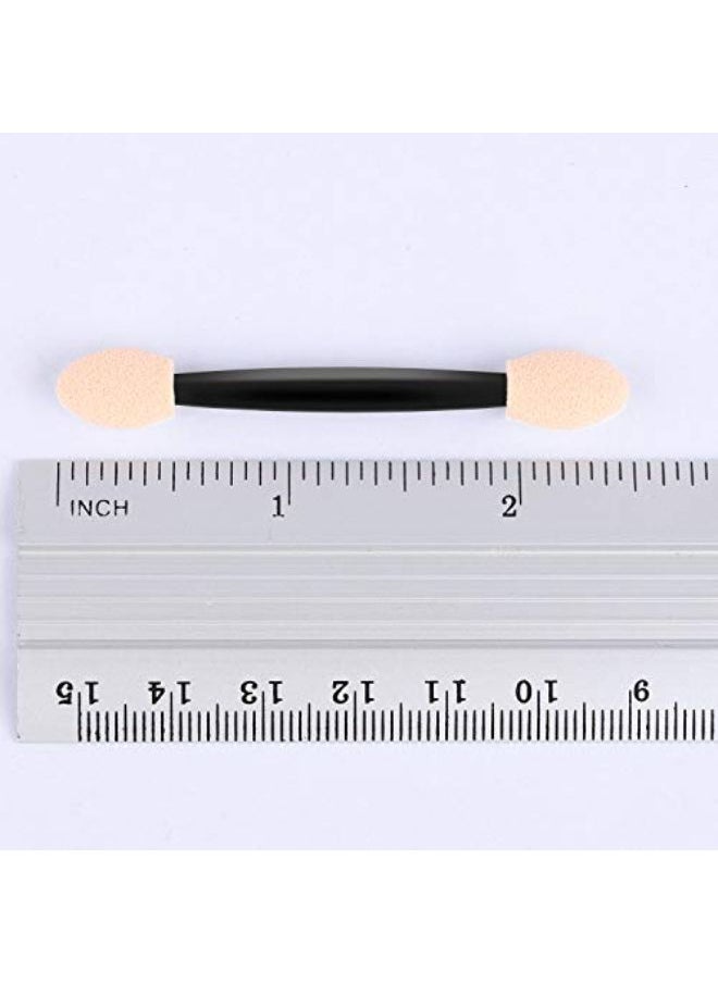 Tbestmax Shadow Applicator Disposable Foam Makeup Brush Sponge Tipped Oval Eyeshadow Applicators Dual Sides With A Box  - Image 3