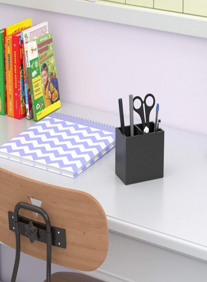 Xacton Desk Organizer I 3 Compartment Plastic Case Holder I Pen & Pencil Holders I Multi-Functional Storage & Display Tray I Stand for Home, Office Table Accessories - White - Image 4