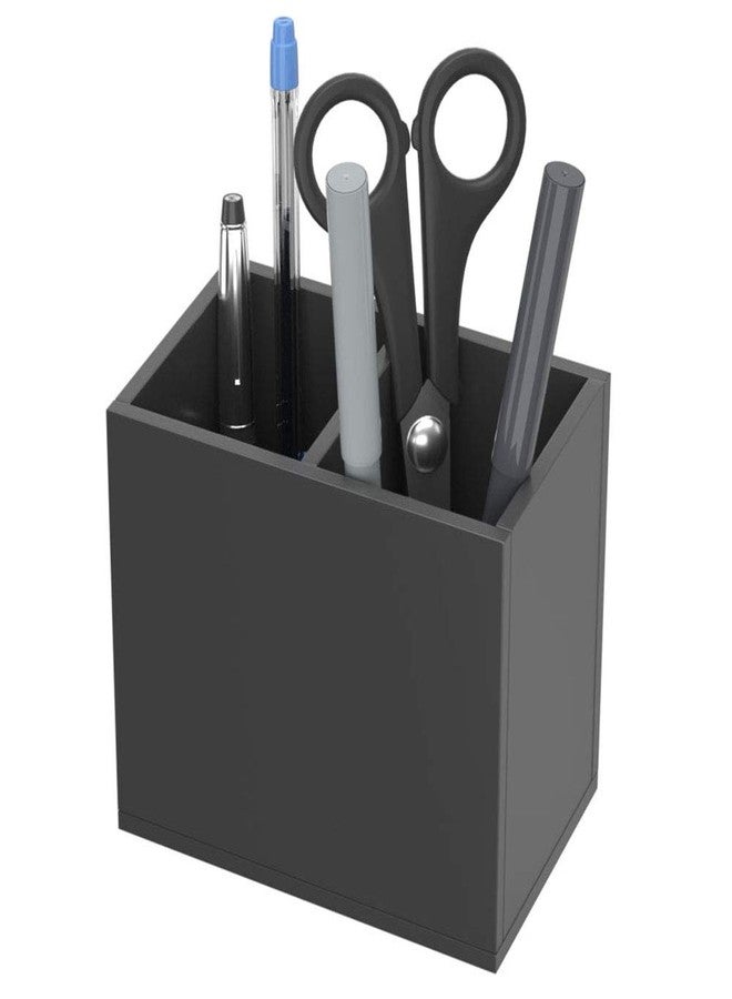 Xacton Desk Organizer I 3 Compartment Plastic Case Holder I Pen & Pencil Holders I Multi-Functional Storage & Display Tray I Stand for Home, Office Table Accessories - White - Image 2