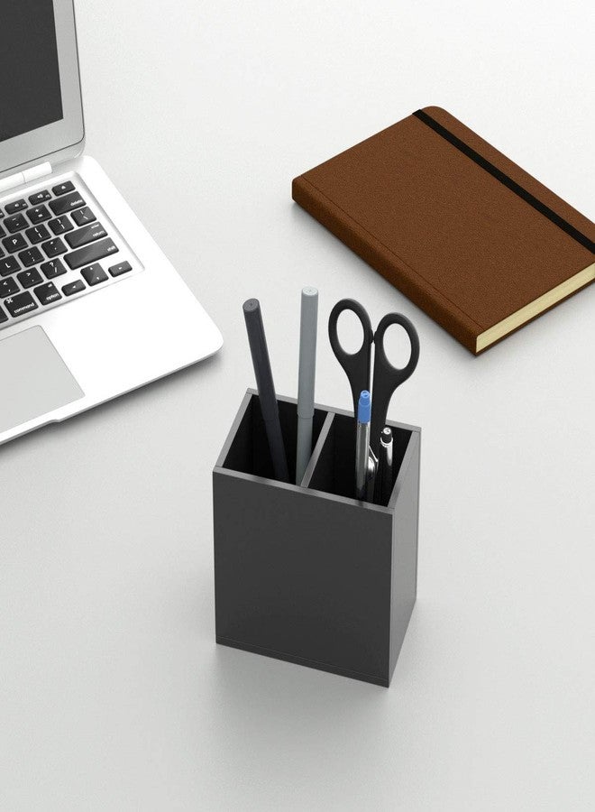 Xacton Desk Organizer I 3 Compartment Plastic Case Holder I Pen & Pencil Holders I Multi-Functional Storage & Display Tray I Stand for Home, Office Table Accessories - White - Image 3