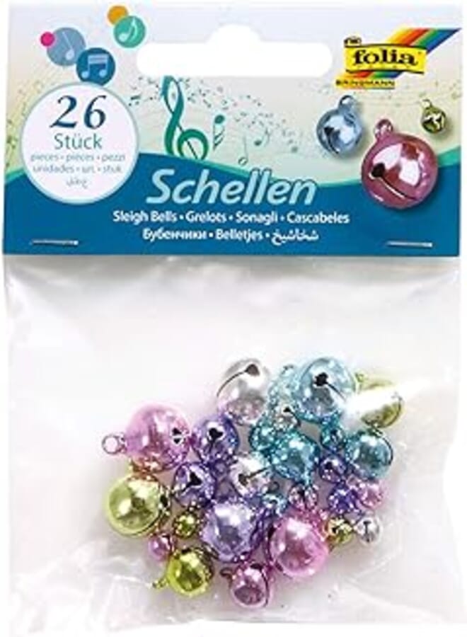 Folia Sleigh Bells 26 Pcs 12620