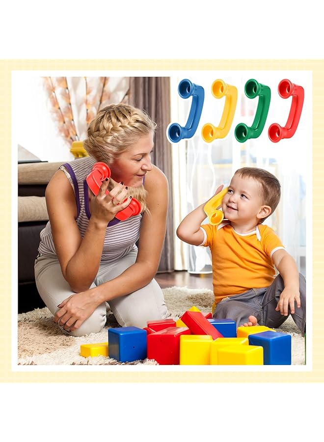 erorex Whisper Phones For Reading Classroom Manipulative Phones Auditory Feedback Phone Speech Therapy Toy Tool Accelerate Reading Fluency Comprehension And Pronunciation For Kids And Adults 4 Pcs - Image 3