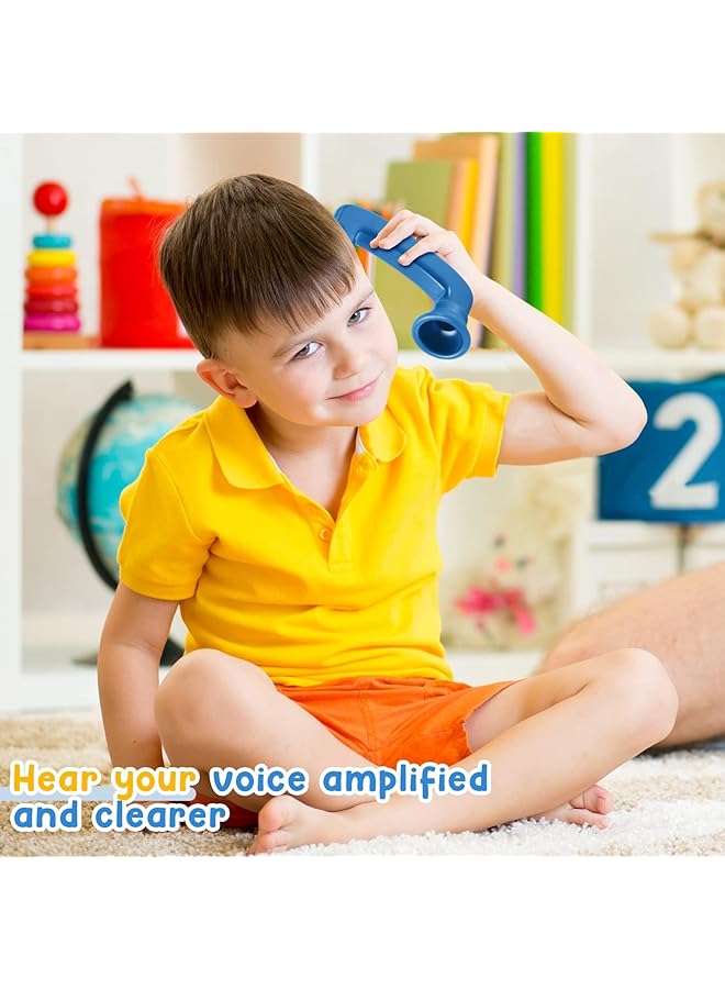 erorex Whisper Phones For Reading Classroom Manipulative Phones Auditory Feedback Phone Speech Therapy Toy Tool Accelerate Reading Fluency Comprehension And Pronunciation For Kids And Adults 4 Pcs - Image 5