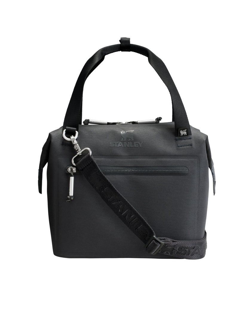 Stanley Cooler Bag, Lightweight BPA Free Lunch Box, Portable And Compact Insulated Travel Bag With Zipper, Airtight Refrigerator Bag With Handle And Strap, (1pc, Black) - Image 1