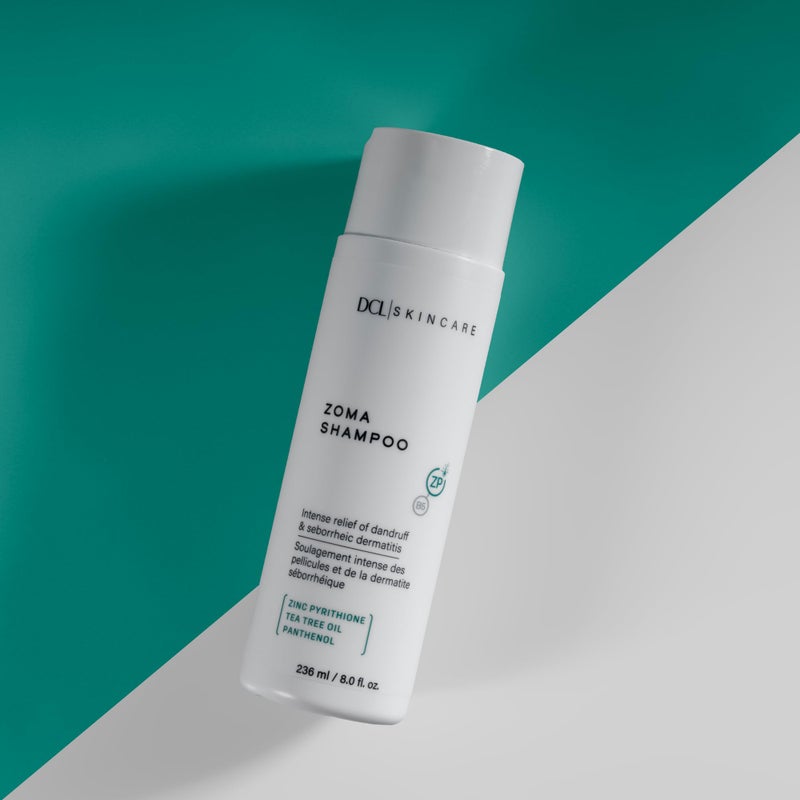 DCL Skincare Zoma Shampoo â€“ Dry Scalp Care with Zinc Pyrithione, Relieves Itching, Flaking, and Dandruff, Seborrheic Dermatitis Treatment, 8 fl oz - Image 5