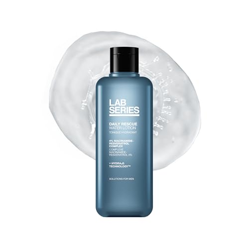 Lab Series Men's Daily Rescue Water Lotion Toner - Moisturizing Essence Skin Care for Men - Hydrating Face Toner with Niacinamide, 6.7 Fl Oz - Image 1