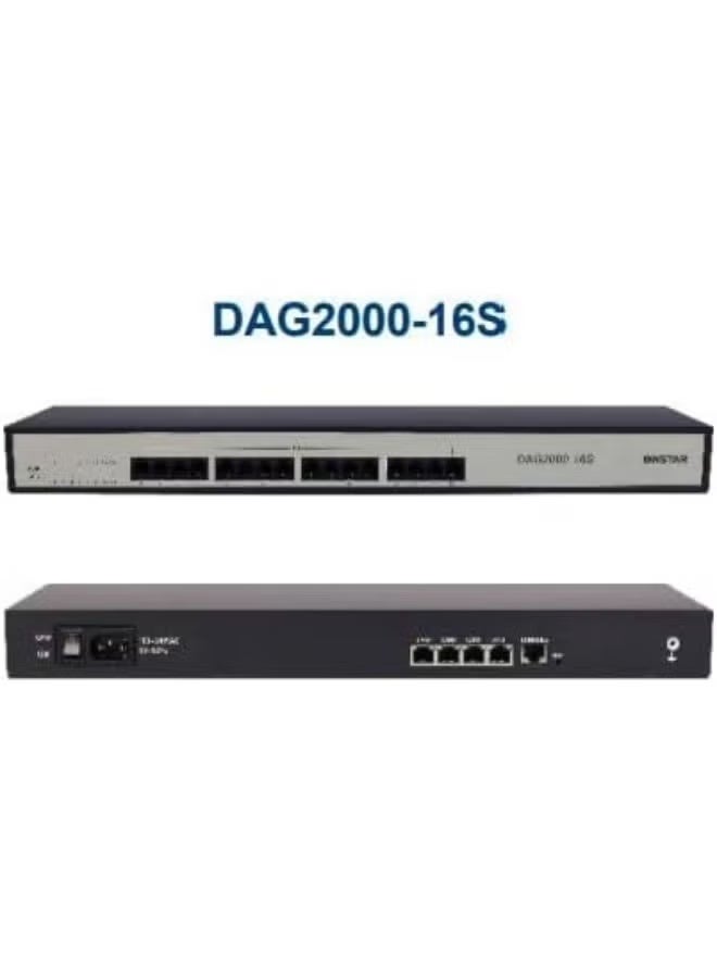 Dinstar DAG2000-16S FXS Analog VoIP Gateway - Image 2