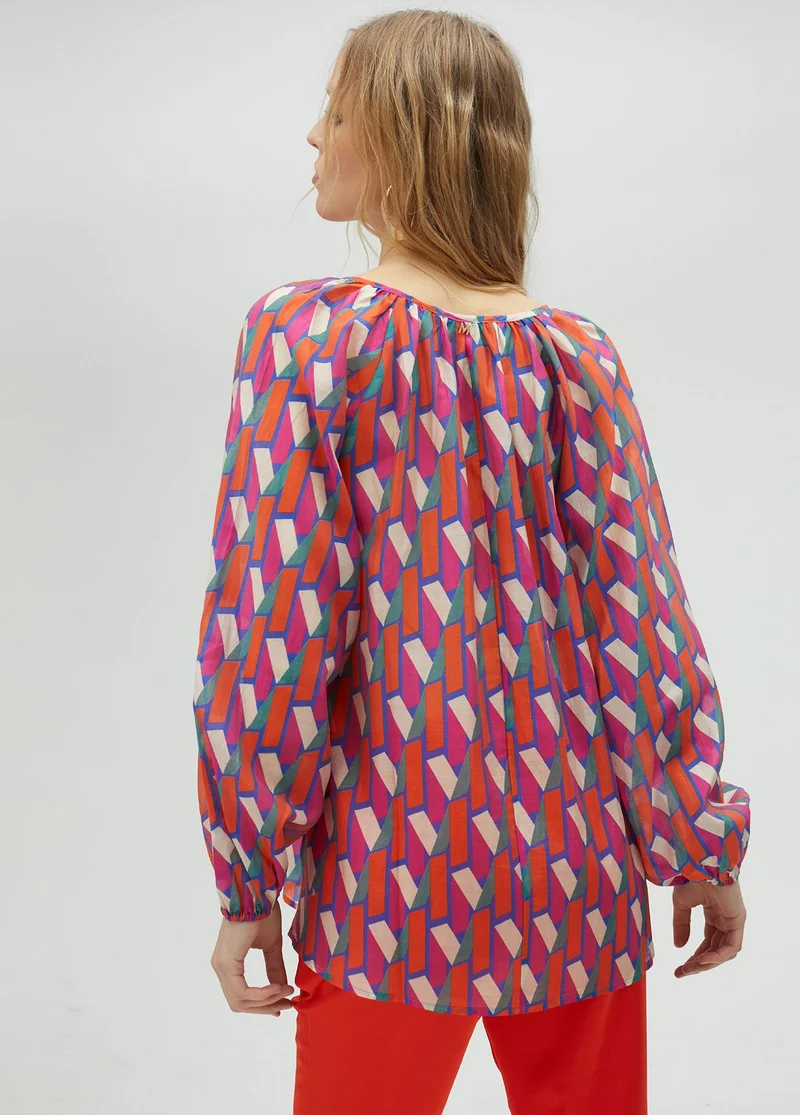 Lola Casademunt Multicoloured logo print shirt