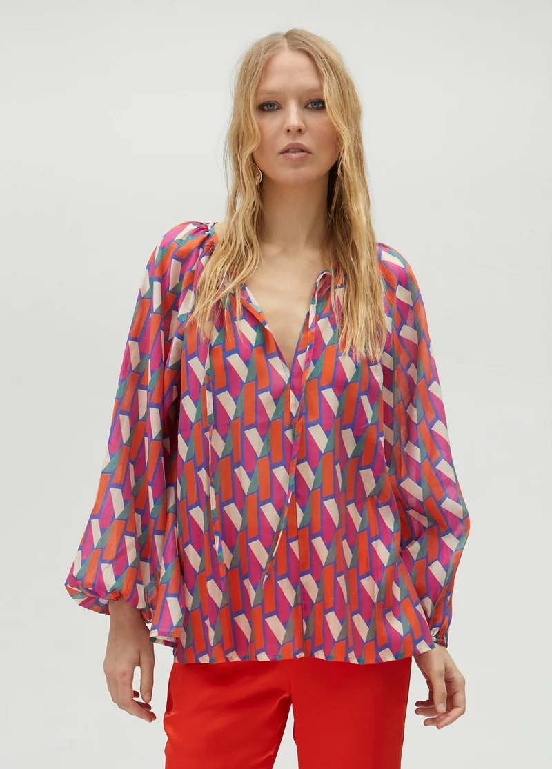 Lola Casademunt Multicoloured logo print shirt