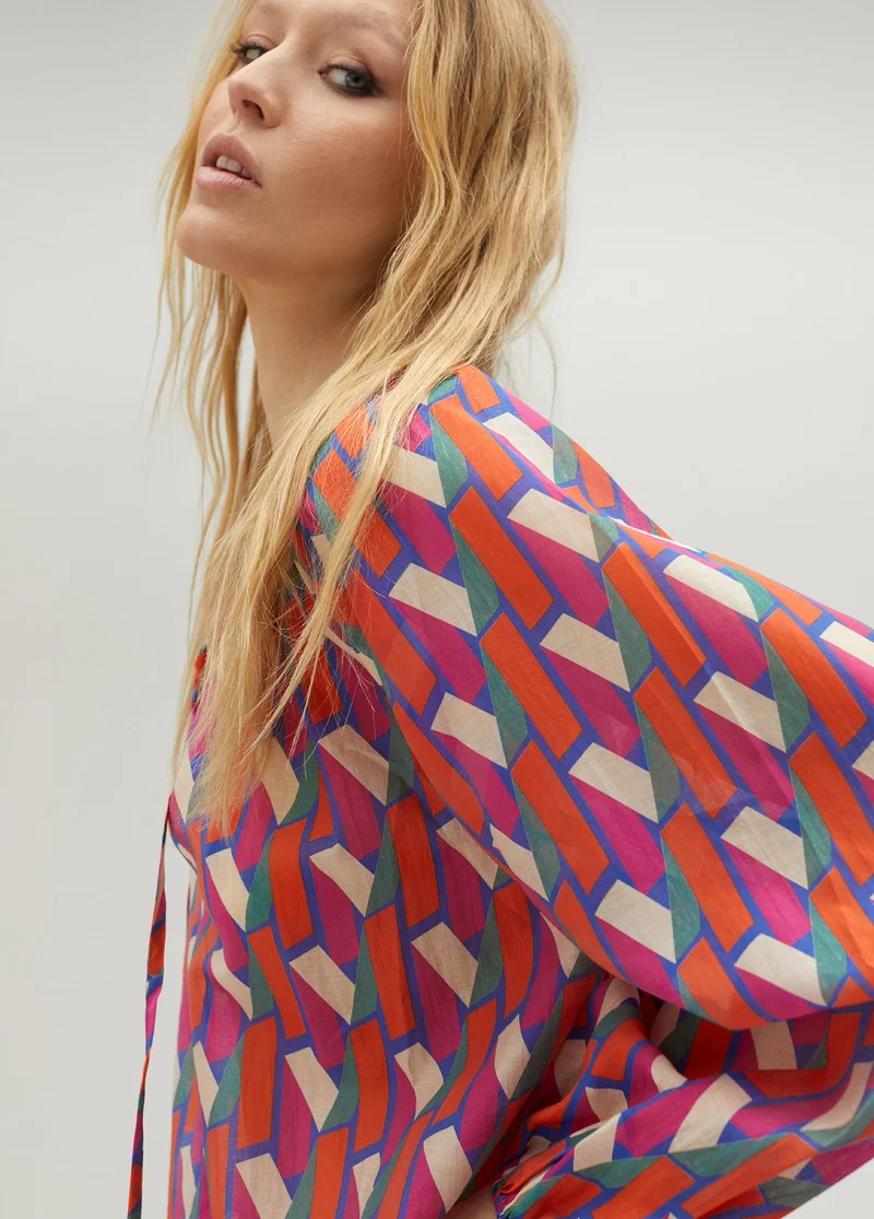 Lola Casademunt Multicoloured logo print shirt