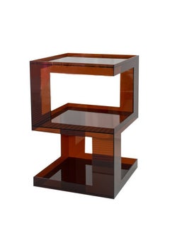 Acrylic Side Table, Acrylic Nightstand with Storage Slots, Acrylic End Table for Living Room, for Living Room Bedroom Balcony Patio - pzsku/Z9A2EF8DF7E8B0A346F89Z/45/_/1719900067/74bd733d-9255-44e5-b7d4-a359d8219f84