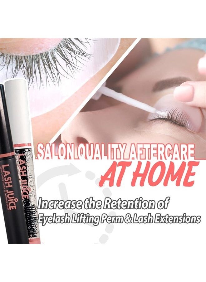 Amber Lash Lash Juice by Amber Lash, 3-in-1 Coating Essence and sealant for Eyelashes with Extensions and or Lift Perm, Protect and Nourish to Promote Healthy Eyelash Growth 15ml / 0.51 fl oz (Clear)  - Image 1
